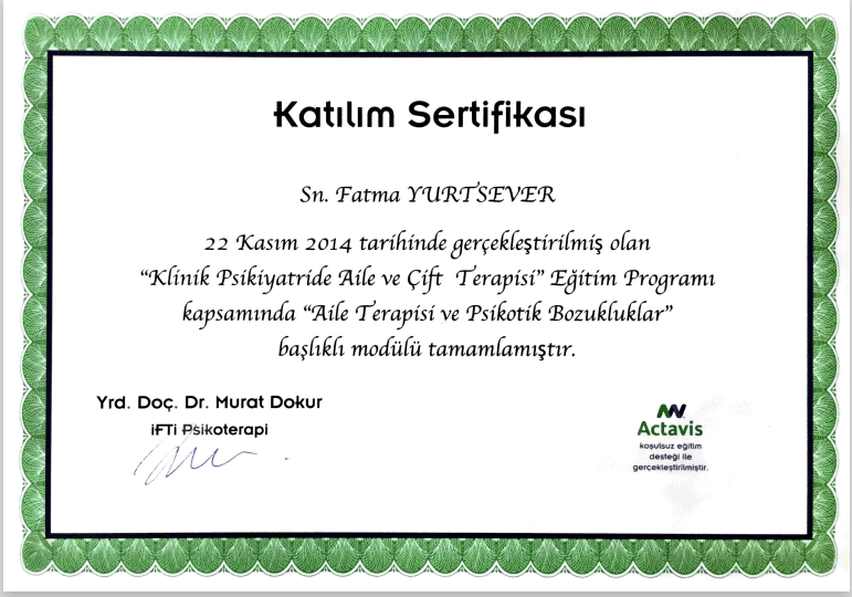 Aile Terapisi ve Psikotik Bozukluklar