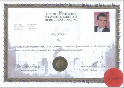 Tıp Hekimliği Diploması