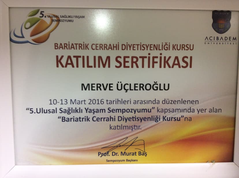 Bariatrik Cerrahi Diyetisyenliği