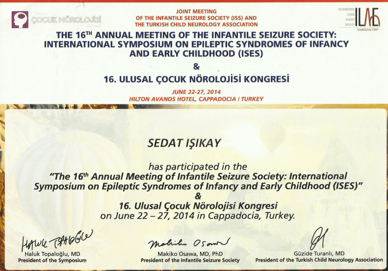16. Ulusal Çocuk Nörolojisi Kongresi
