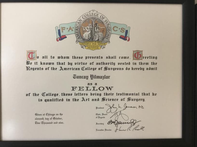 American College of Svrgeons