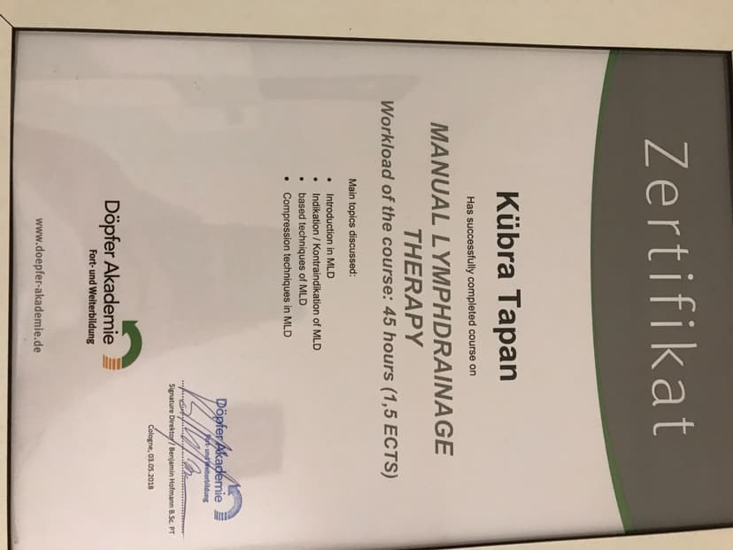 Manuel Lenf Drenaj Terapi