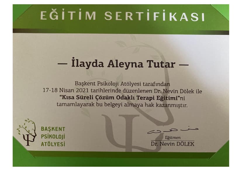 Çözüm Odaklı Kısa Terapi