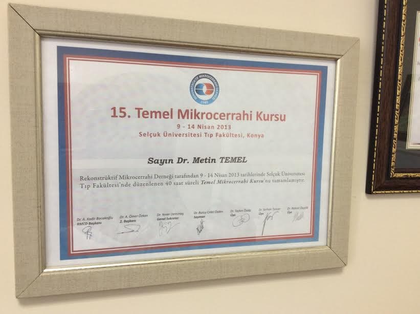 15. Temel Mikrocerrahi Kursu