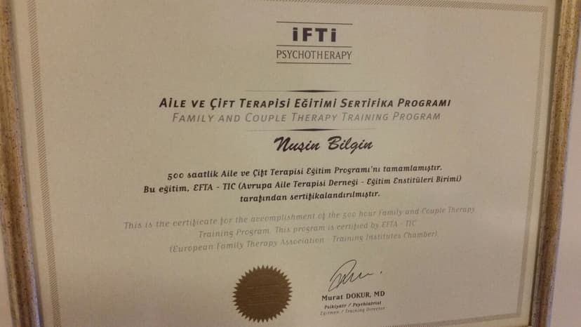 Aile ve Çift Terapisi