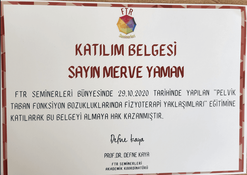 FTR SEMİNERLERİ BÜNYESİNDE