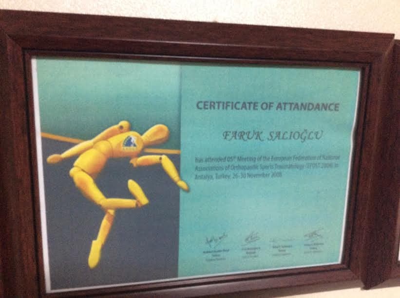 Certificate Of Attendance