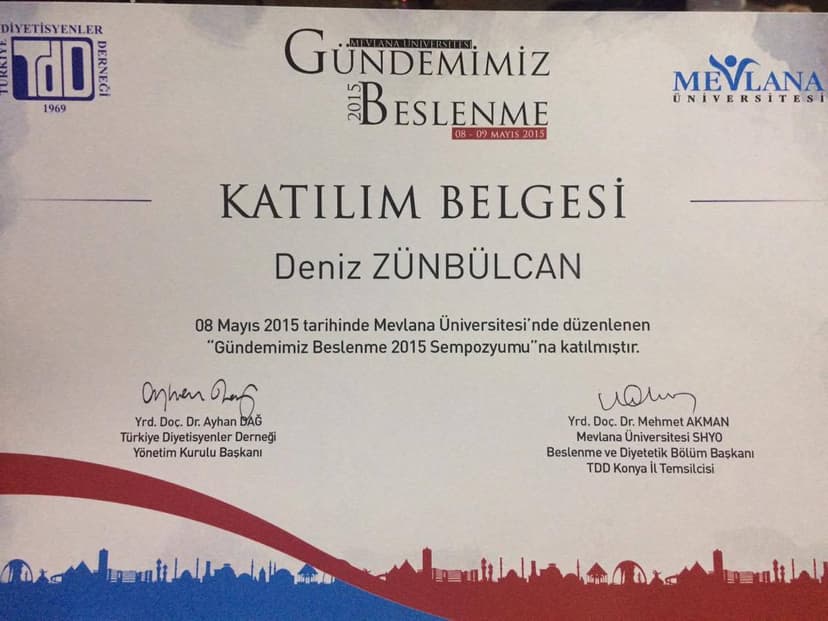 Gündemimiz Beslenme Sempozyumu