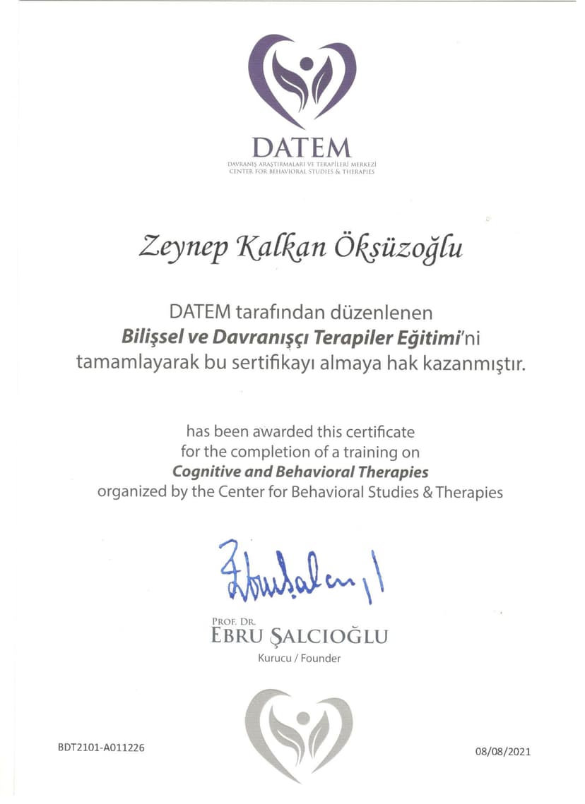 EBRU ŞALCIOĞLU BDT