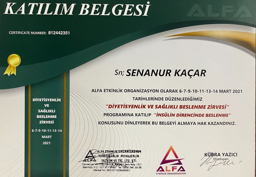 İnsülin Direncinde Beslenme