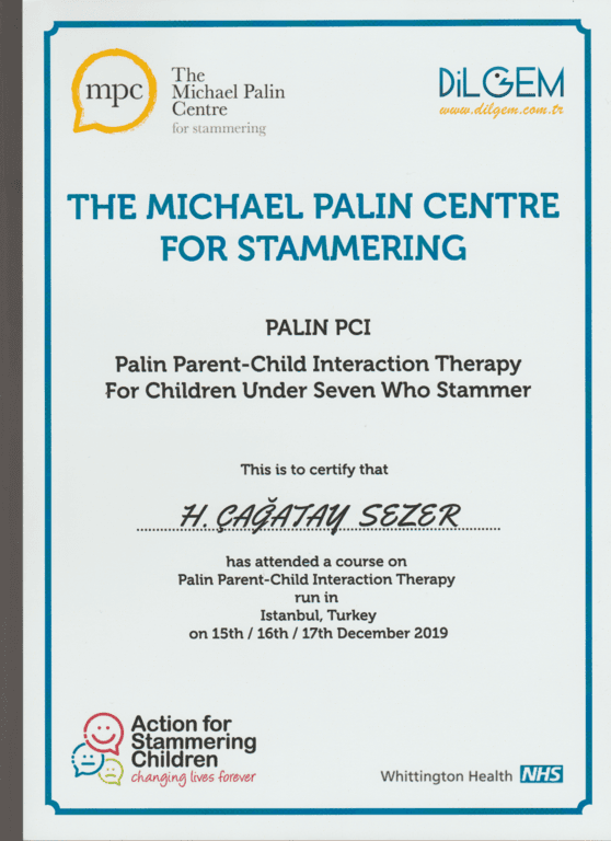 PALIN PCI OKUL ÖNCESİ KEKEMELİK TERAPİSİ (THE MICHEAL PALIN CENTRE)