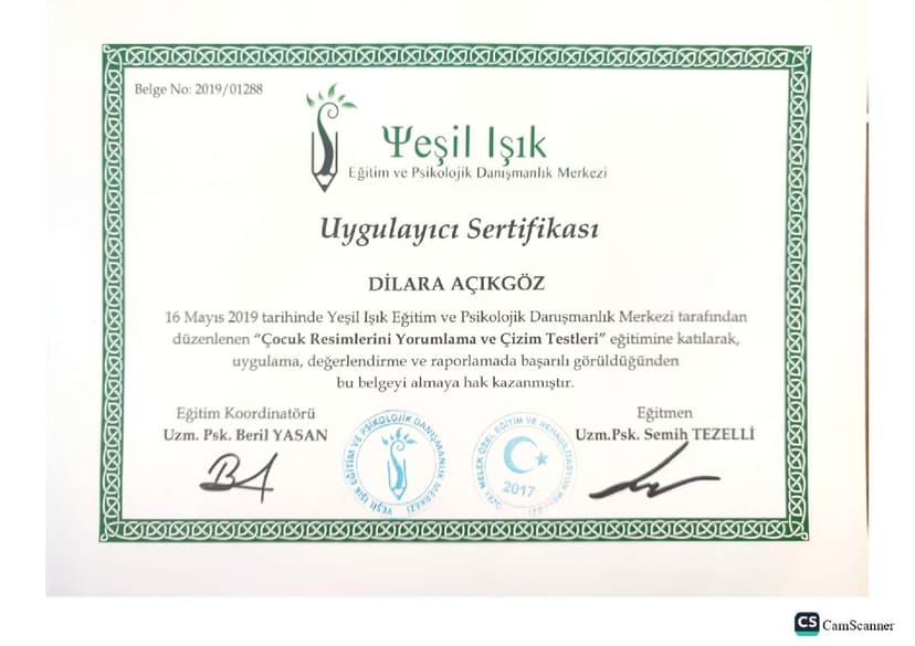 Çocuk Resimleri Analizi Eğitimi