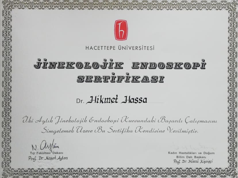 Jinekolojik Endoskopi