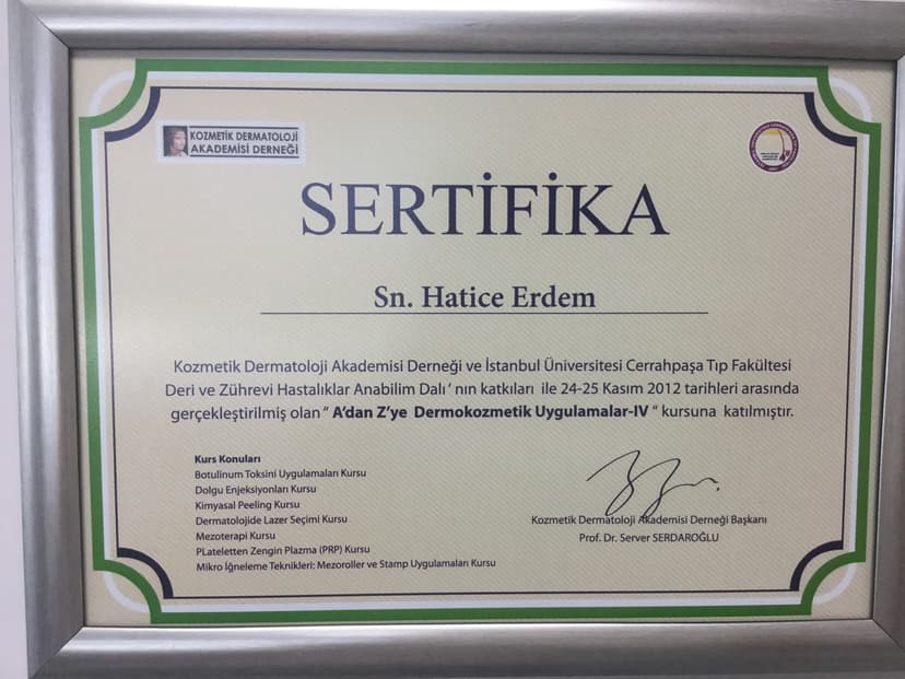 A'dan Z'ya Dermokozmetik Uygulamalar - IV