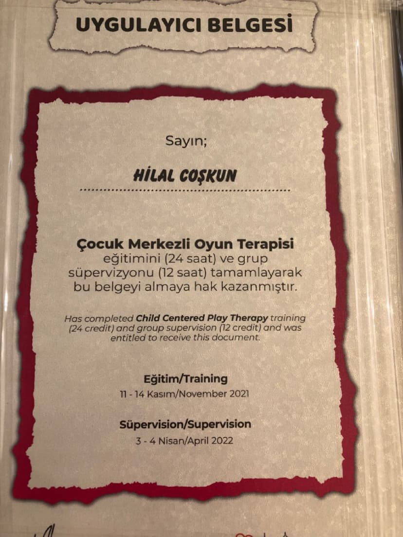 Çocuk Merkezli Oyun Terapisi