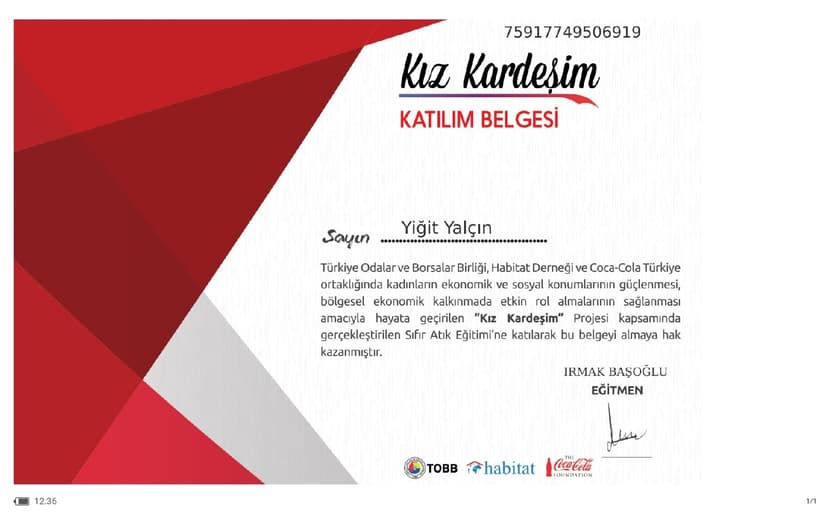 Sıfır Atık Eğitimi