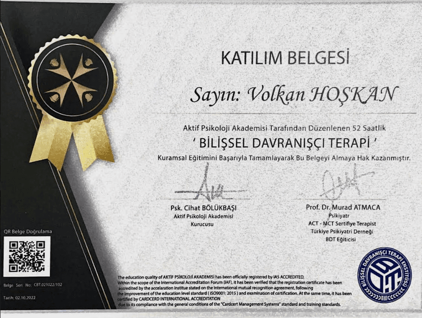 Bilişsel Davranışçı Terapi1