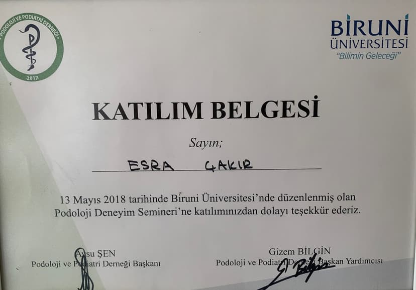 KATILIM BELGESİ