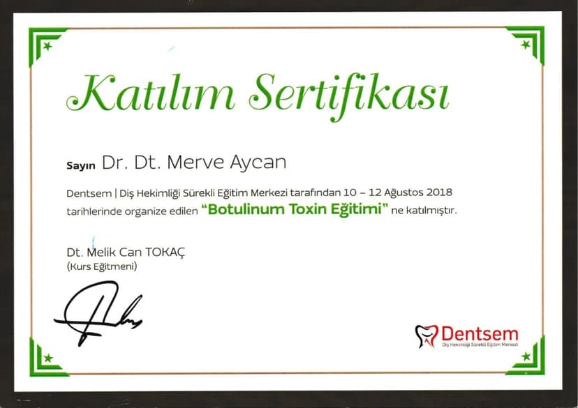 Botulinum Toxin Eğitimi