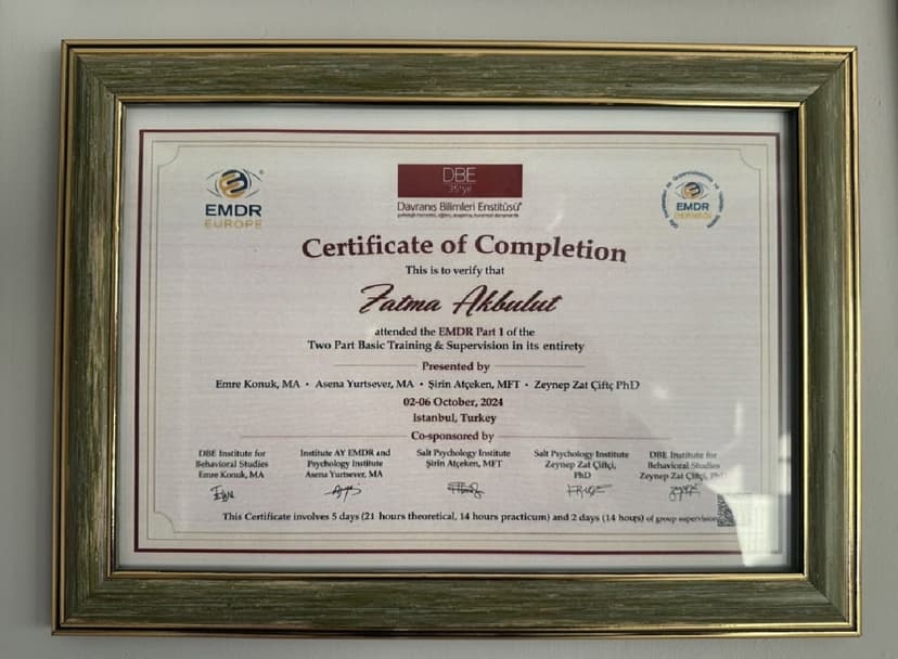 EMDR Terapisi - Davranış Bilimleri Enstitüsü