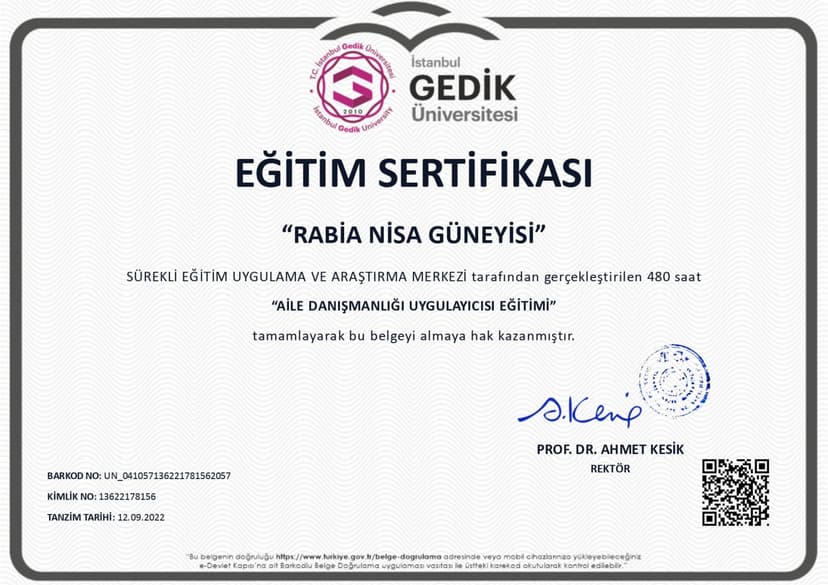 Aile Danışmanlığı