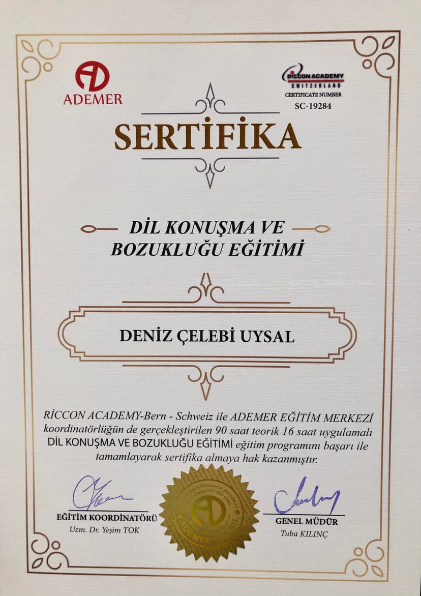 Klinik Psikolog Deniz Çelebi Uysal