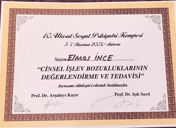 Cinsel İşlev Bozukluklarının Değerlendirme Ve Tedavisi