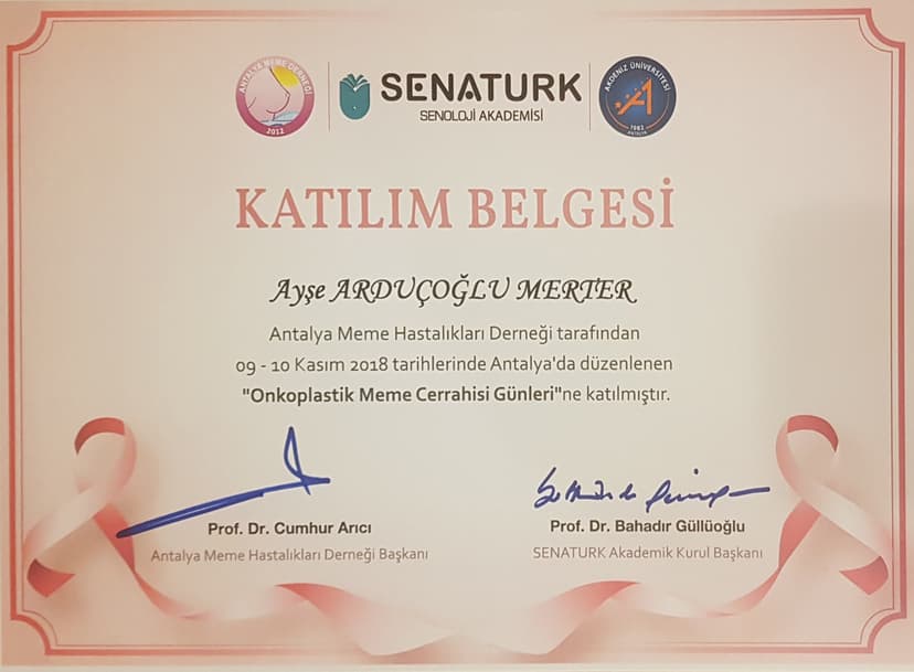 Onkoplastik Meme Cerrahisi Eğitimi