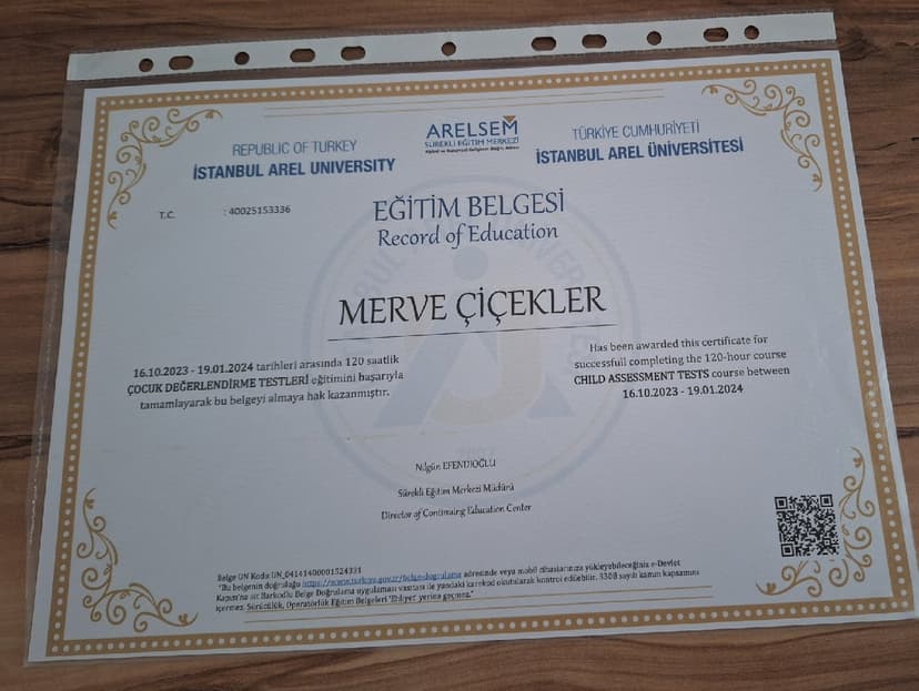 Çocuk Değerlendirme Testleri