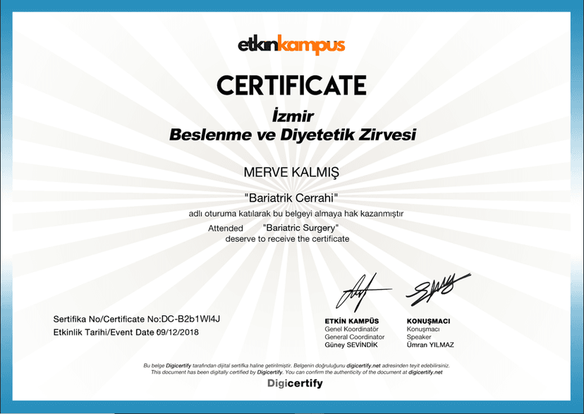 Beslenme ve Diyetetik Zirvesi