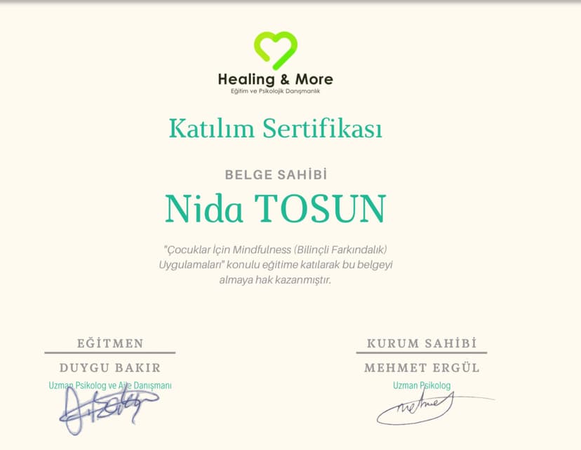 Çocuklarla Mindfulness