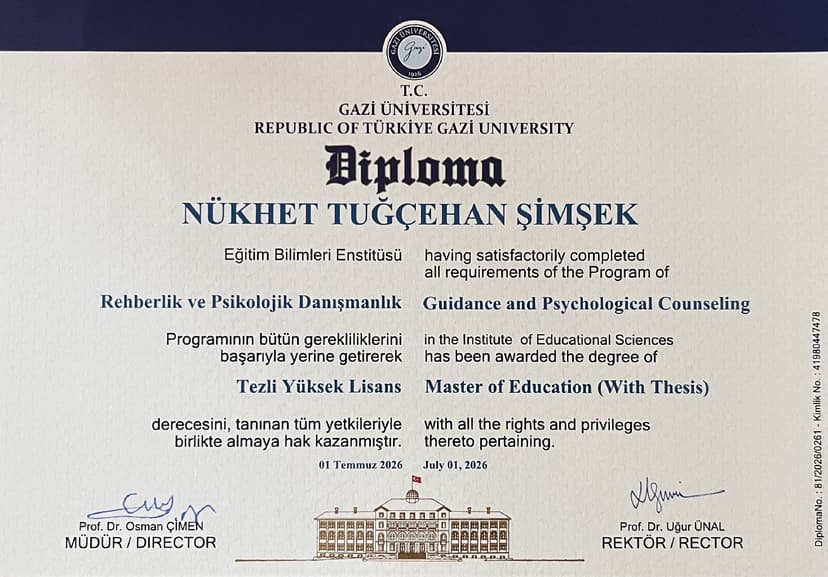 yüksek lisans