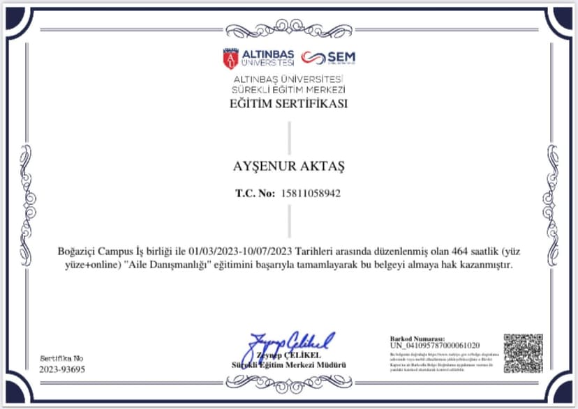 Aile Danışmanlığı