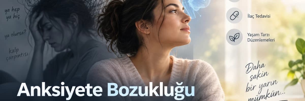 Anksiyete Bozukluğu Nedir? Belirtileri, Nedenleri, Beyindeki Etkileri ve Tedavisi