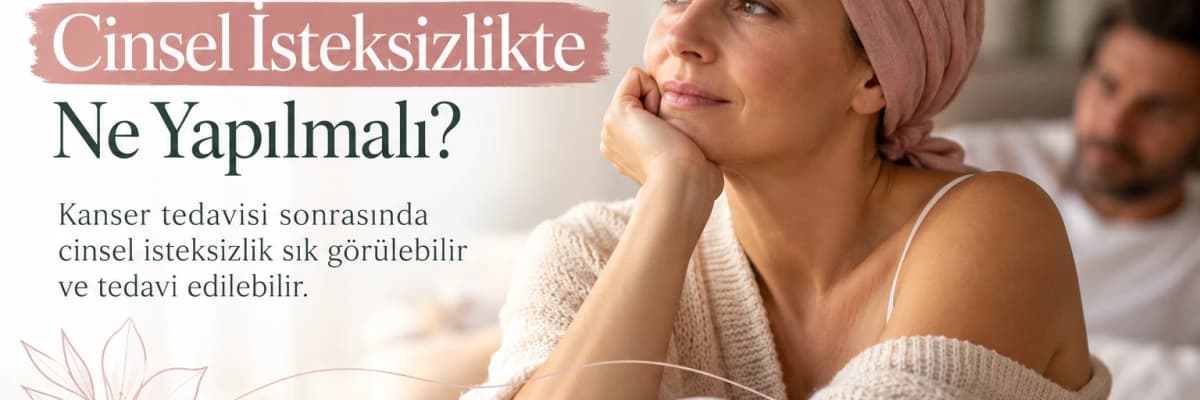 Kanser sonrası cinsel isteksizlikte ne yapılmalıdır?