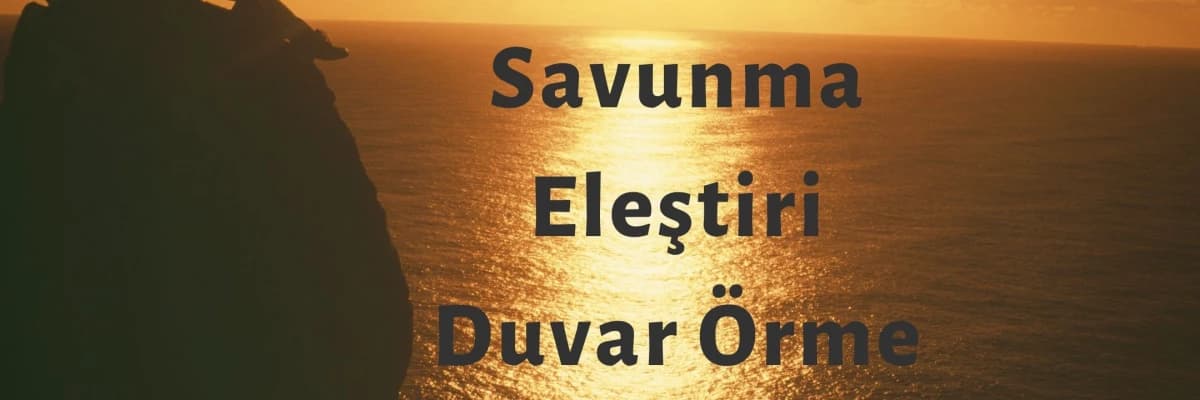 Mahşerin Dört Atlısı- İlişkilerimizde kaçınmamız gerenler