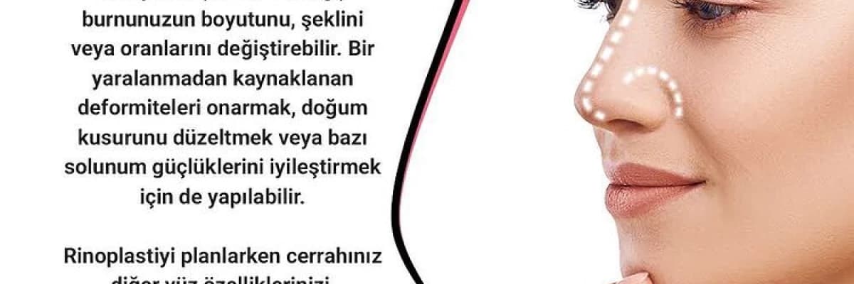 Burun estetiği (Rhinoplasty)