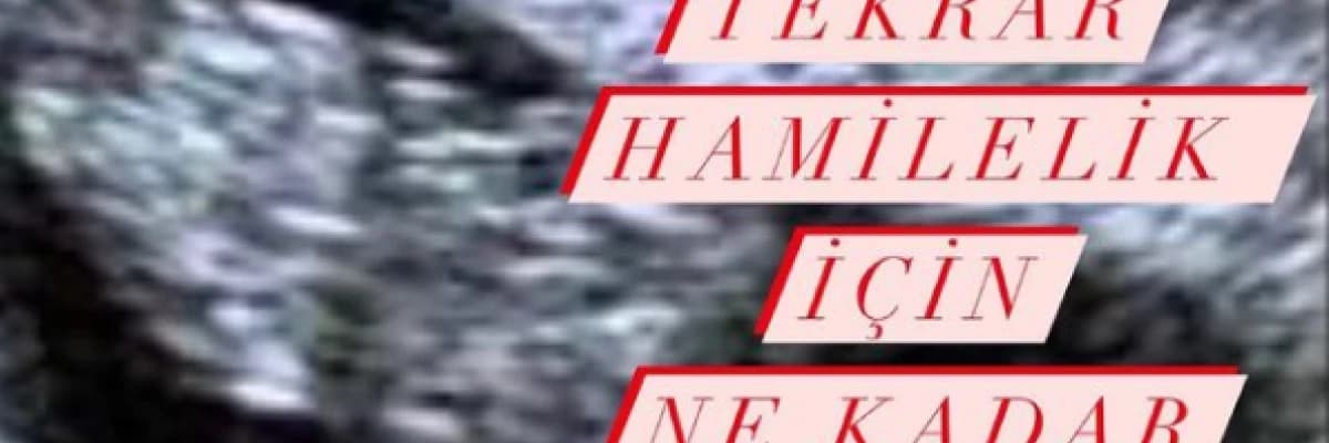 Düşük Sonrası Hamilelik İçin Ne Kadar Süre Geçmeli?