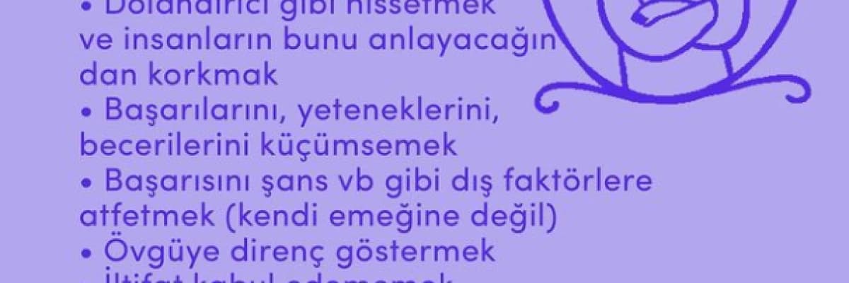 Sahtekarlık Sendromu