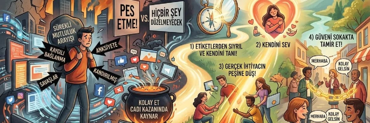 Kolay Et Cadı Kazanında Kaynar