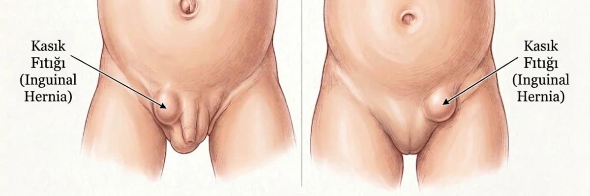 Çocuklarda Kasık Fıtığı (İnguinal Herni): Kasıkta Şişlik Varsa Ne Yapılmalı?