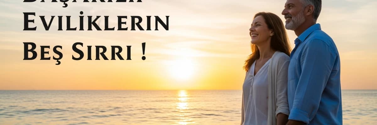 Başarılı Evliliklerin Beş Sırrı !