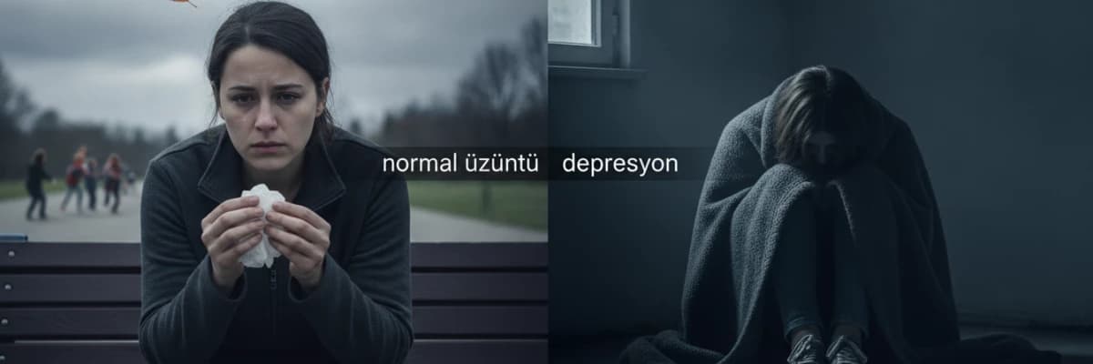 depresyon ve normal üzüntü arasındaki fark?