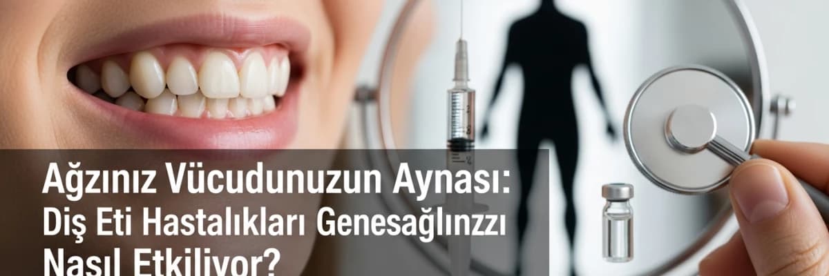 Ağzınız Vücudunuzun Aynası: Diş Eti Hastalıkları Genel Sağlığınızı Nasıl Etkiliyor?