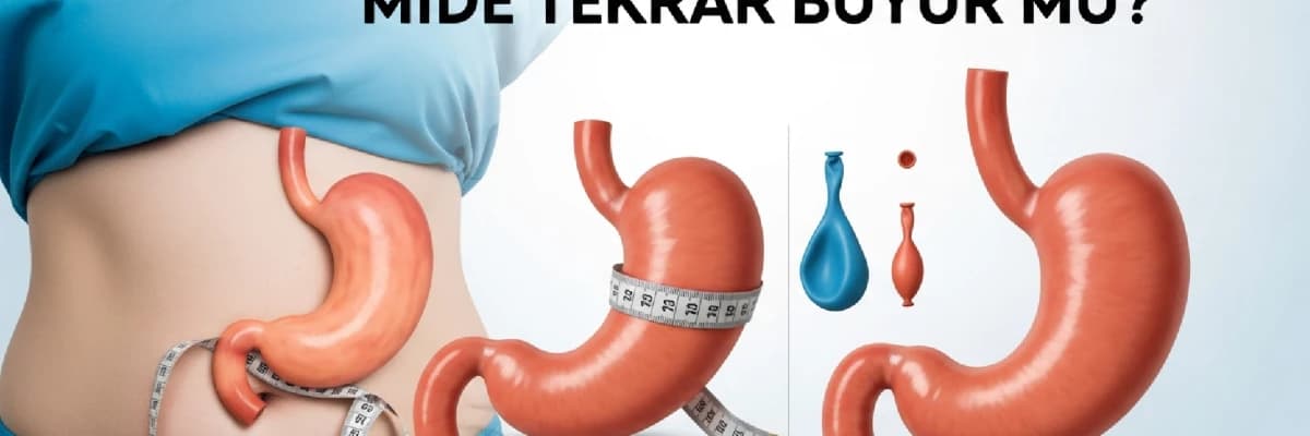 Tüp Mide Ameliyatı Sonrası Mide Tekrar Büyür mü?