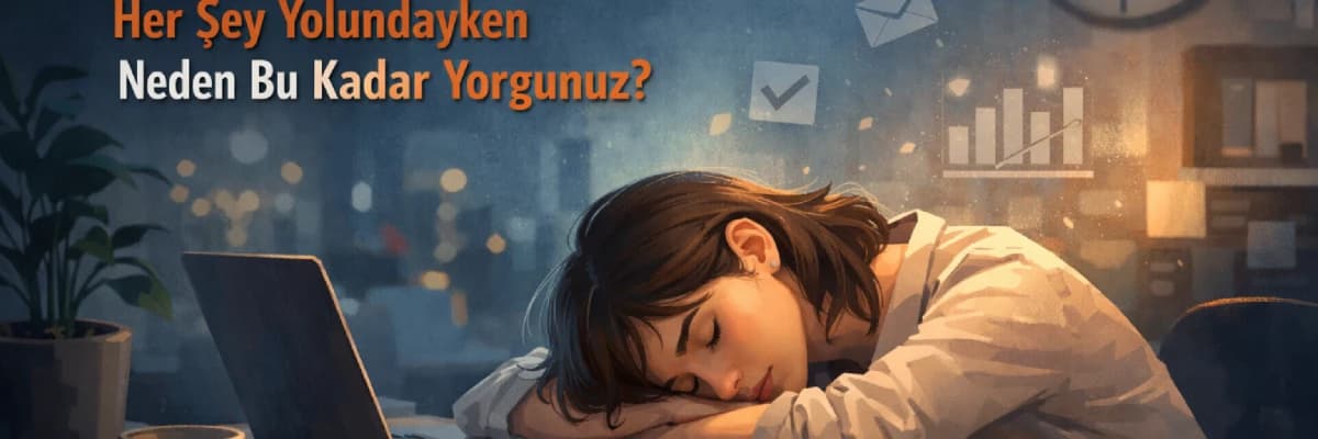 Sessiz Tükenmişlik: Her Şey Yolundayken Neden Bu Kadar Yorgunuz?