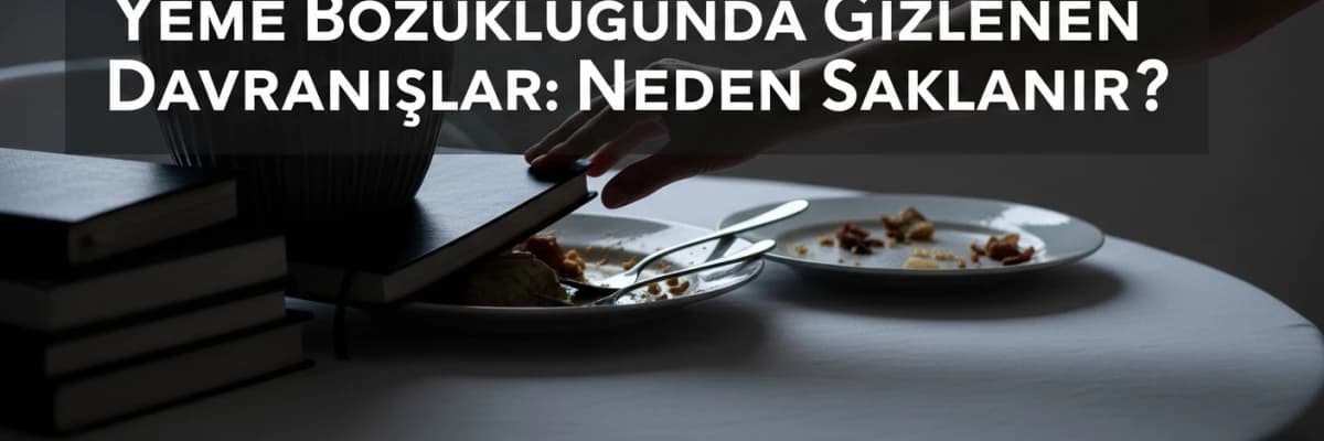 Yeme Bozukluğunda Gizlenen Davranışlar: Neden Saklanır?