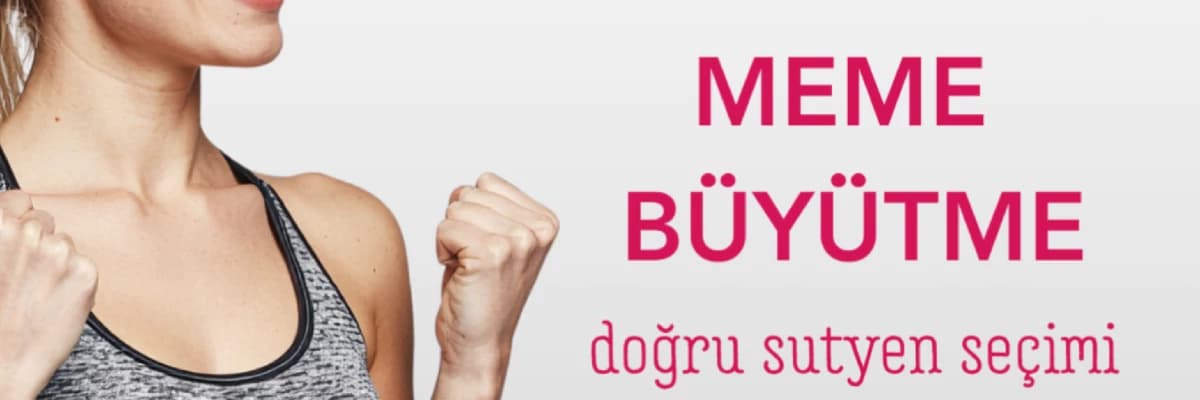 Meme Büyütmede Doğru sutyen seçimi
