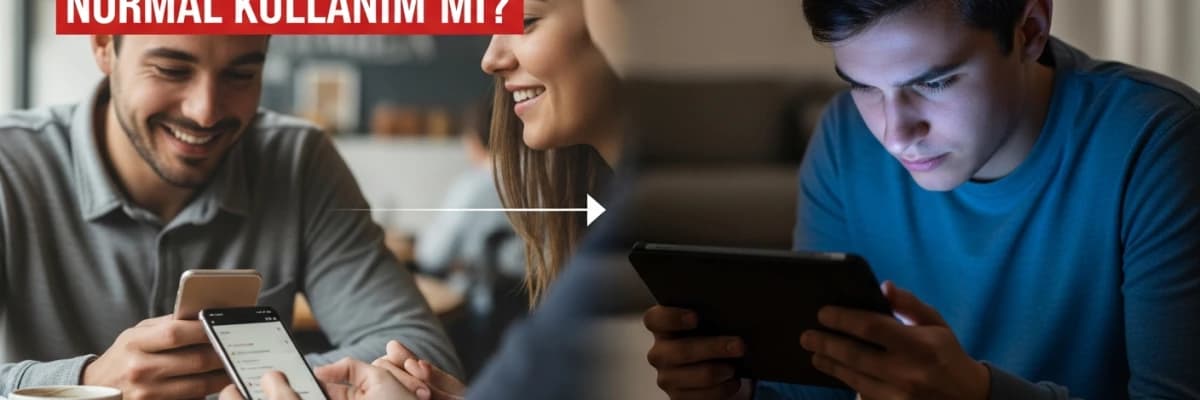 Ekran Bağımlılığı Normal Kullanım mı?