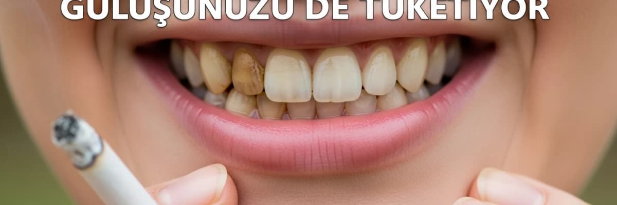 "Sigara Sadece Akciğerinizi Değil, Gülüşünüzü De Tüketiyor"